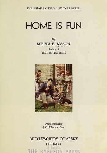 Cover for Home is fun