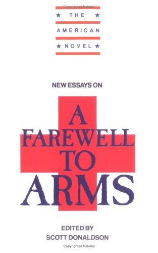 Cover for New essays on A farewell to arms