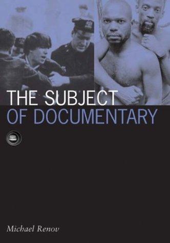 Cover for The subject of documentary