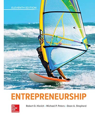 Cover for Entrepreneurship