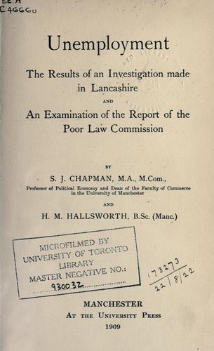 Cover for Unemployment