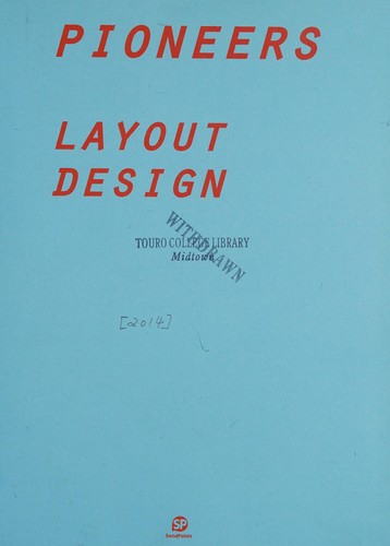 Cover for Pioneers Layout Design