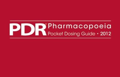 Cover for Pdr Pharmacopoeia Pocket Dosing Guide 2012