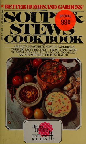Cover for Better Homes and Gardens Soups & Stews Cookbook