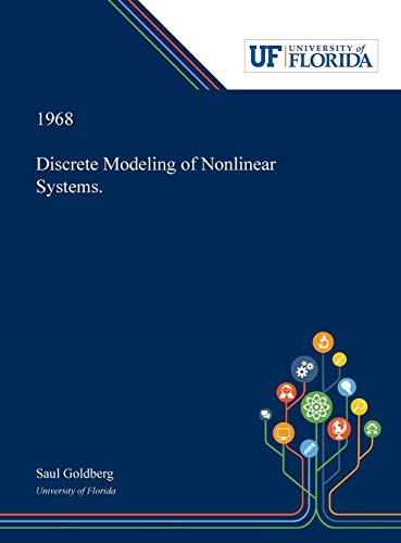 Cover for Discrete Modeling of Nonlinear Systems.