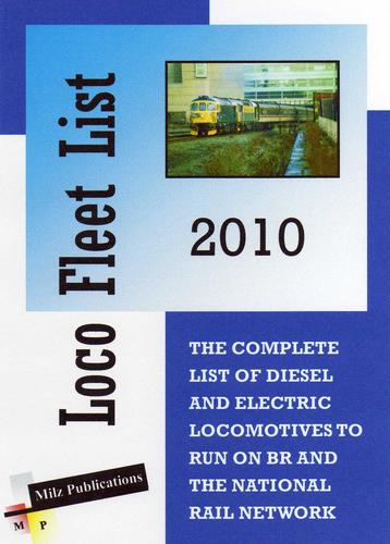 Cover for Loco Fleet List 2010