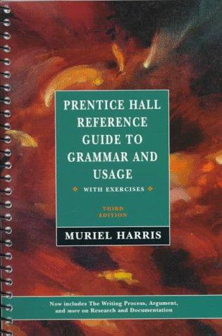 Cover for Prentice Hall reference guide to grammar and usage
