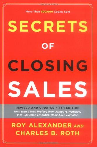 Cover for Secrets of Closing Sales