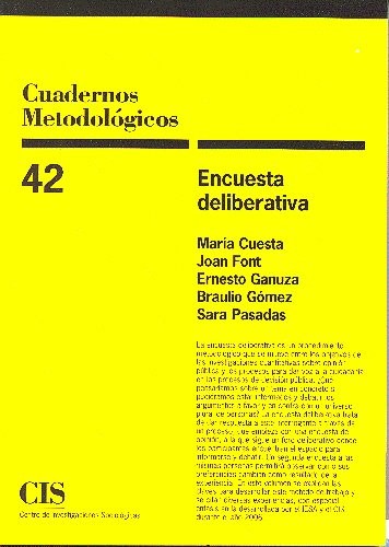 Cover for Encuesta deliberativa