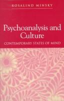 Cover for Psychoanalysis and culture