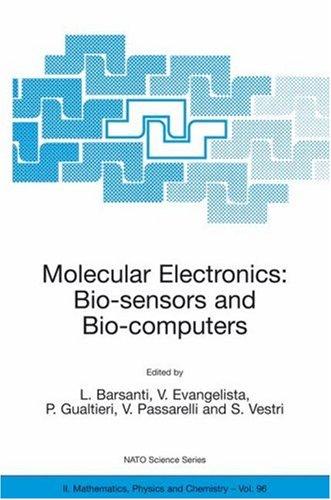 Cover for Molecular Electronics: Bio-sensors and Bio-computers (NATO Science Series II: Mathematics, Physics and Chemistry)