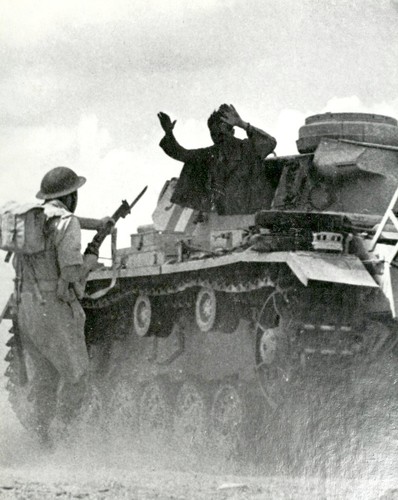 Cover for The War in the Desert (World War II)