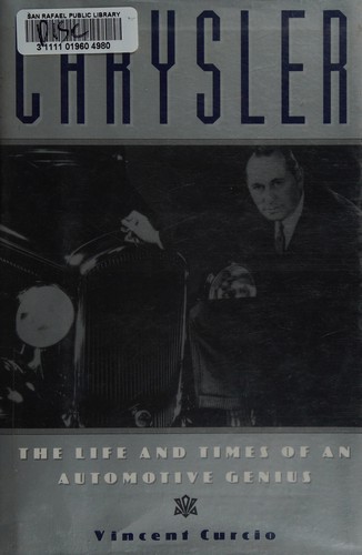 Cover for Chrysler. : b The Life & Times of an Automotive Genius