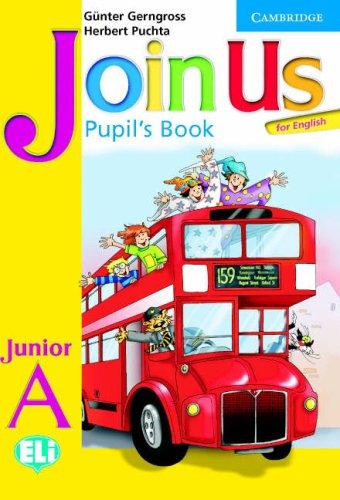 Cover for Join Us for English  Junior A Pupil's Book Greek Edition