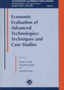 Cover for Economic evaluation of advanced technologies