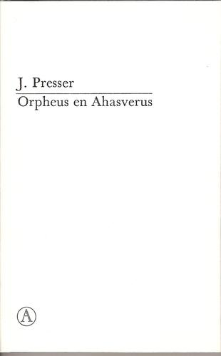 Cover for Orpheus en Ahasverus