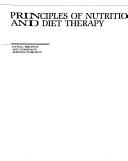 Cover for The principles of nutrition and diet therapy