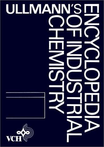 Cover for Cancer Chemotherapy to Ceramic Colorants, Volume A5, Ullmann's Encyclopedia of Industrial Chemistry, 5th Edition