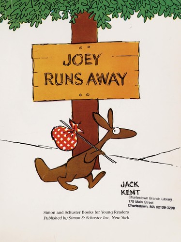 Cover for JOEY RUNS AWAY (Books for Young Readers)