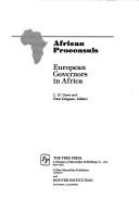 Cover for African Proconsuls