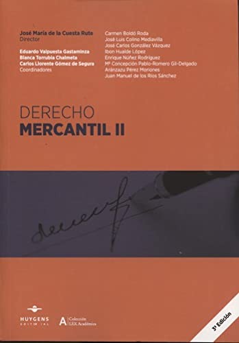Cover for Derecho Mercantil II