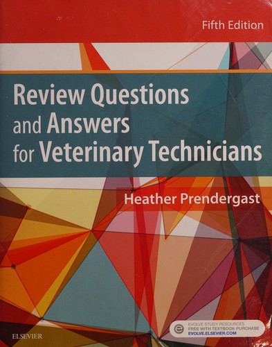 Cover for Review Questions and Answers for Veterinary Technicians
