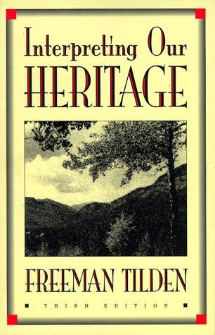 Cover for Interpreting our heritage