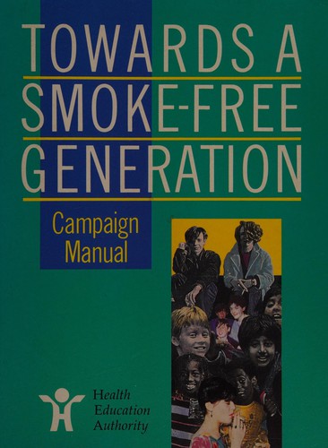 Cover for Towards a Smoke-free Generation