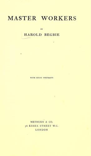 Cover for Master workers