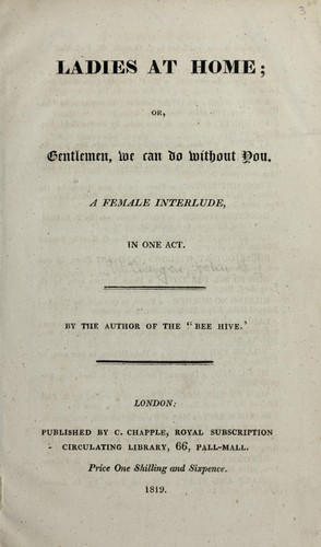Cover for Ladies at home
