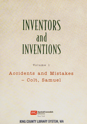 Cover for Inventors and inventions.