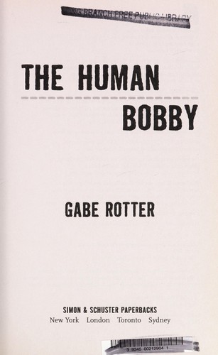 Cover for The human bobby