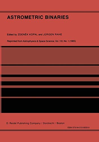 Cover for Astrometric Binaries