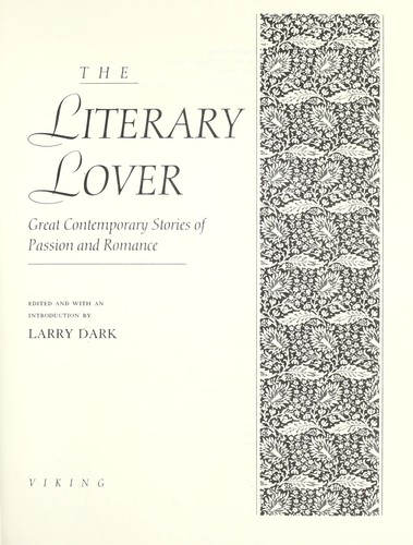 Cover for The Literary Lover