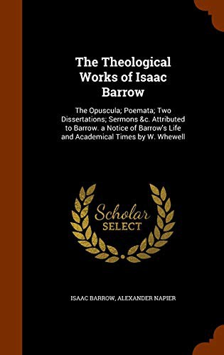 Cover for The Theological Works of Isaac Barrow