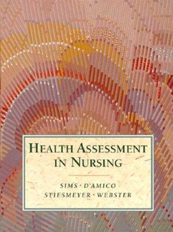 Cover for Health assessment in nursing