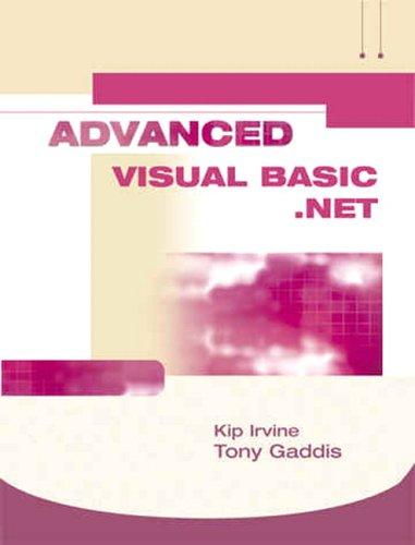 Cover for Advanced Visual Basic.Net (3rd Edition)