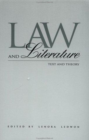 Cover for Law and Literature
