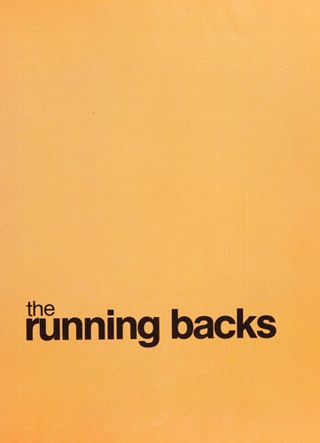 Cover for The running backs