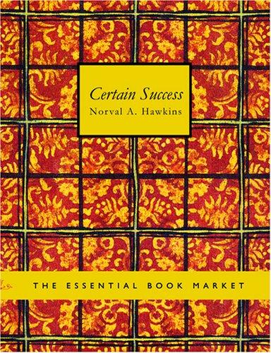 Cover for Certain Success (Large Print Edition)