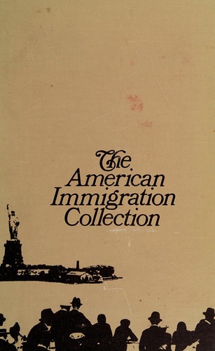 Cover for Historical aspects of the immigration problem.