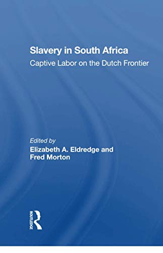Cover for Slavery In South Africa