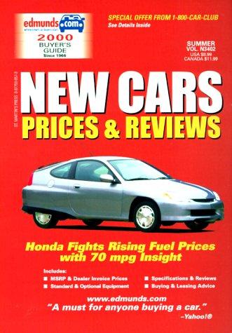 Cover for Edmund's New Cars Winter 2001