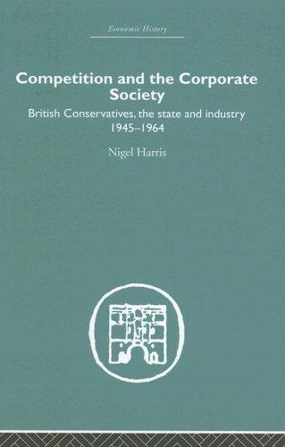 Cover for Competition and the Corporate Society