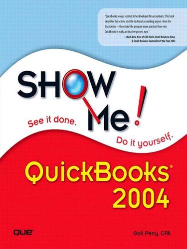 Cover for Show Me QuickBooks 2004