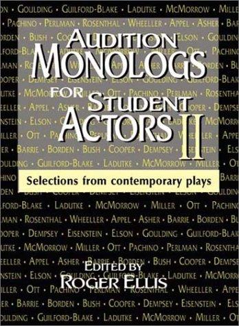 Cover for Audition Monologs for Student Actors 2