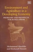 Cover for Environment and agriculture in a developing economy