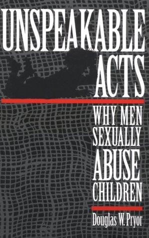 Cover for Unspeakable Acts