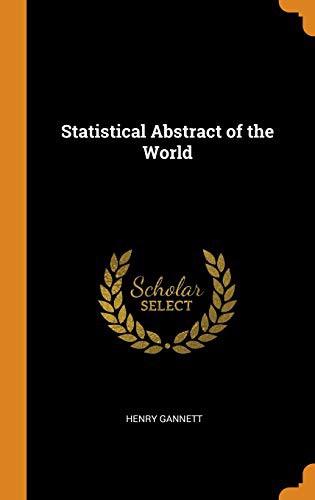 Cover for Statistical Abstract of the World