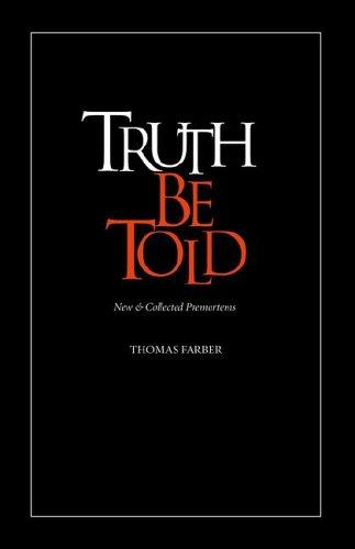 Cover for Truth be told